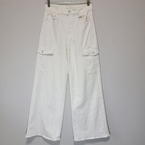 Mother The Undercover Cargo Sneak High-rise Jeans USA Anthropologie
